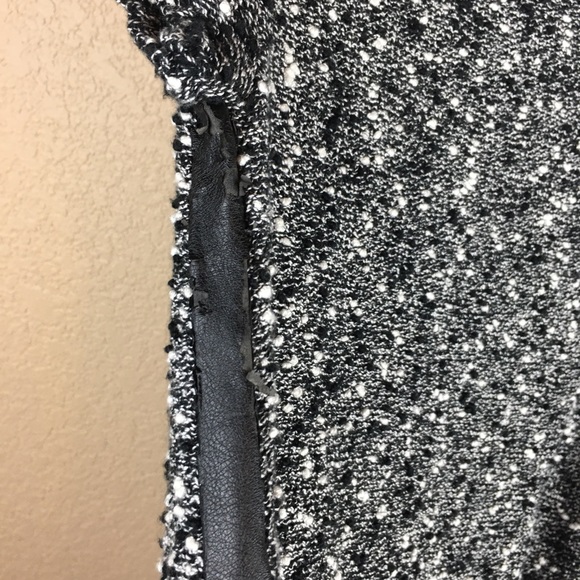 ann taylor • dress • short sleeve • leather accent - Picture 7 of 7